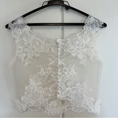 ウィズアホワイト  ブライダル  ウェディングボレロ