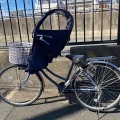 子ども乗せ付き自転車　26インチ