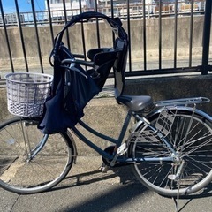子ども乗せ付き自転車　26インチ
