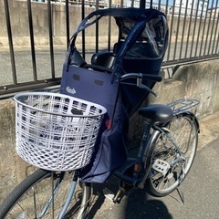 子ども乗せ付き自転車　26インチ