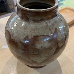 Mg171 こぶ志焼　三秋　壺　花瓶