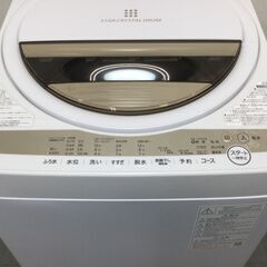 10/28受渡済)YJT7454【TOSHIBA/東芝 6.0㎏洗濯機】美品 2022年製