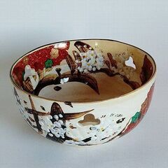 菓子器　深鉢　透かし模様　茶道具