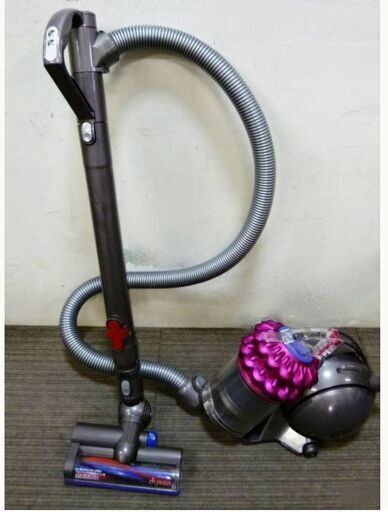 dyson/ダイソン　DC63 タービンヘッド　動作良好 サイクロン式掃除機　キャニスター型　軽量　カーボンファイバーブラシ　強弱モード