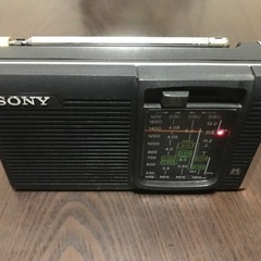 SONY製　短波ラジオ