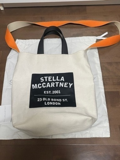 ステラマッカートニー　キャンバスバッグ　保存袋付　STELLA MCCARTNEY  700113 トートバッグ　ショルダーバッグ