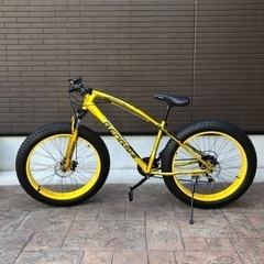 【ネット決済】ファットホイール自転車