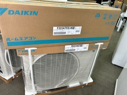 未使用品　ダイキン　DAIKIN ルームエアコン　F223ATES-W■６畳程度　②