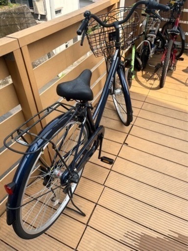 鹿児島市 3段切り替え自転車 美車！27インチ OLIVEdesOLIVE ホワイト