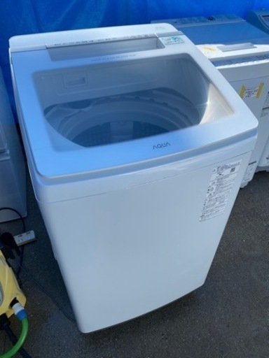 お薦め品‼️分解洗浄済み‼️インバータガラストップAQUA洗濯機10kg2019年