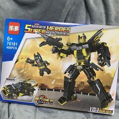 BATMAN SUPER HEROES 変身ロボットモデルバック...