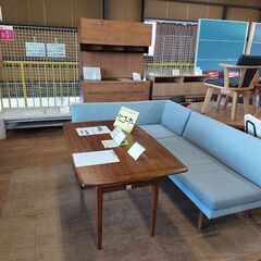 【愛品倶楽部柏店】　ウニコ　ＮＯＲD　ベンチダイニング３点セット