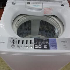 ID 365155 洗濯機8K 日立 2018年製 NW-80B