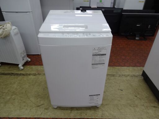 ID 365902　洗濯機7K　東芝　２０１９年製　AW-7D6