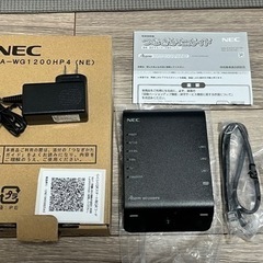NEC Wi-Fiルーター PA-WG1200HP4