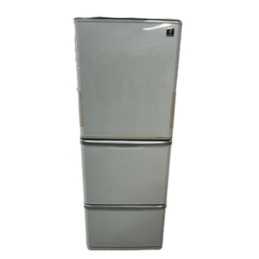 【在庫処分SALE】 SHARP ノンフロン冷凍冷蔵庫 314L 2012年製 SJ-PW31W-S