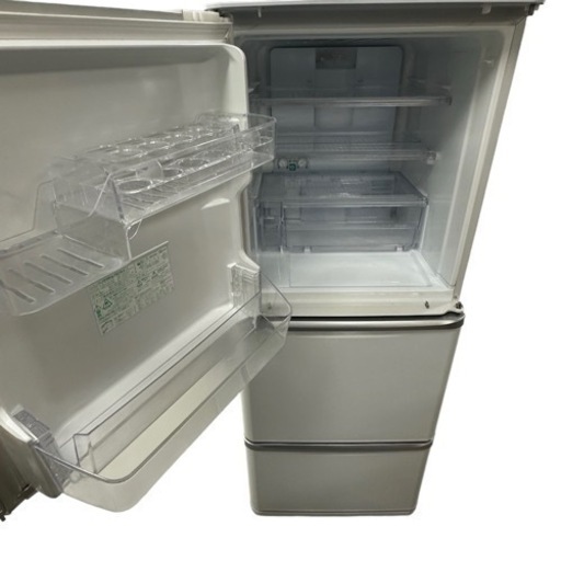 【在庫処分SALE】 SHARP ノンフロン冷凍冷蔵庫 314L 2012年製 SJ-PW31W-S