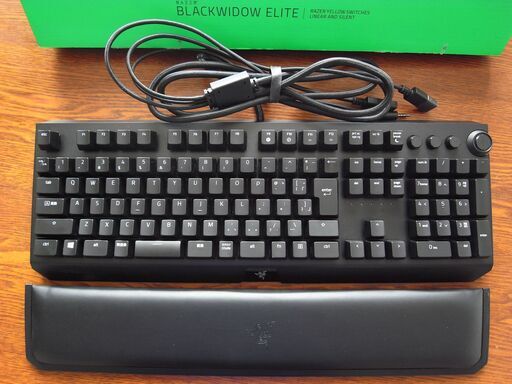 Razer BlackWidow Elite JP Yellow Switch メカニカル ゲーミングキーボード