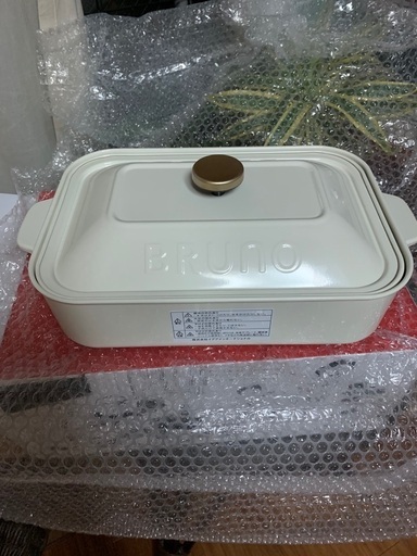 取引中　BRUNO ホットプレート　新品未使用品