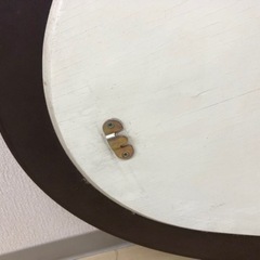 美容室で使っていた鏡