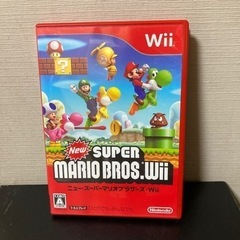 美品　Wii ニュースーパーマリオブラザーズ　