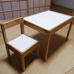 【予約完了】IKEA子供用テーブル 椅子付