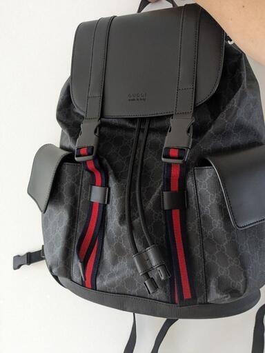 GUCCI GGスプリーム キャンバス バックパック