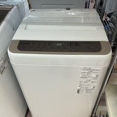 美原店 2022年製☆美品 中古☆Panasonic 7㎏ しっかりもみ洗い「