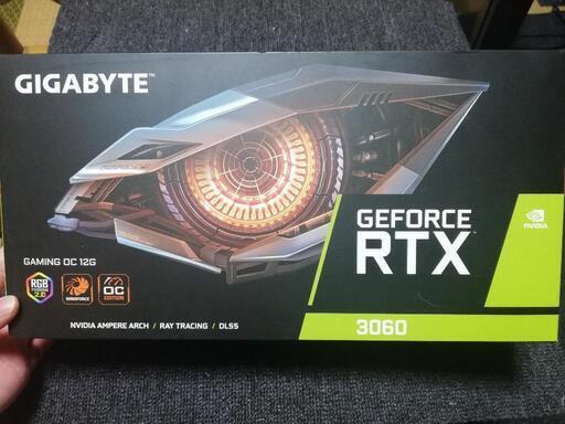 ほぼ新品グラボ RTX3060 ゲーミング OCモデル 12GB