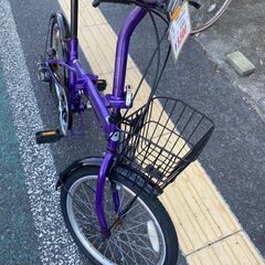 リサイクルショップどりーむ天保山店】○454○ 折りたたみ自転車
