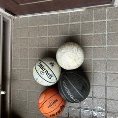 バスケットボール、サッカーボール