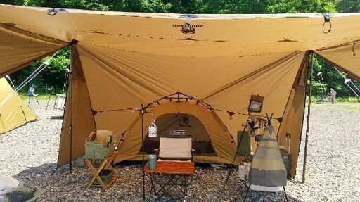 ワンティグリス·ハンモックオーニングテント  新品未使用 ワンティグリス·ハンモックオーニングテント 新品未使用 お値下げ中