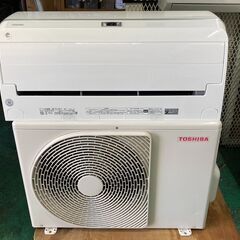 K04506　東芝　2019年製　中古エアコン　主に6畳用　冷房能力　2.2KW ／ 暖房能力　2.2KW