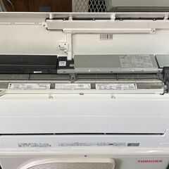 K04506　東芝　2019年製　中古エアコン　主に6畳用　冷房能力　2.2KW ／ 暖房能力　2.2KW
