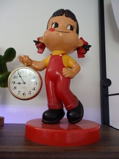 FUJIYA　ウオッチングPEKOちゃん★昭和正規品【当時時計付】