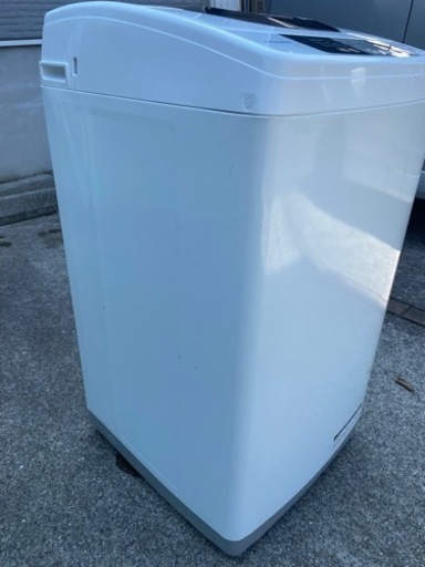 【6ヶ月保証付き】日立 全自動洗濯機 5kg 2017年製 ピュアホワイト NW-50A W ステンレス槽 一人暮らし用 中古美品