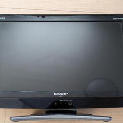 【美品】SHARP AQUOS 20型 液晶カラーテレビ 2010年製