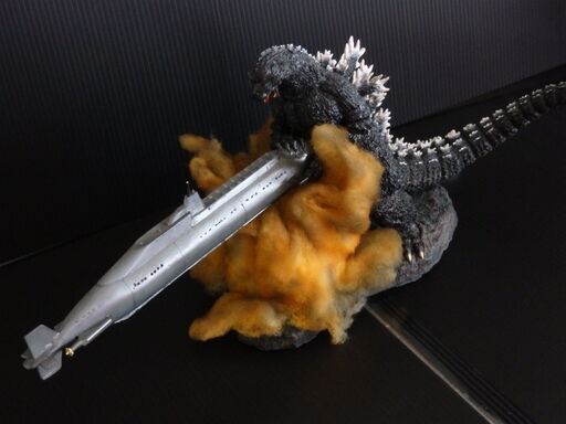原潜ゴジラ★酒井ゆうじ造形工房『ゴジラ対キングギドラ』キャストキット完成品