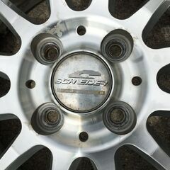 BSスタッドレスVRX2 2021年製造 155/65R14 A-TECHシュナイダー