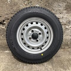 新品未使用　軽トラor軽バン用 スタッドレスタイヤ　ブリヂストン W300　145R12 6PR　4本セット