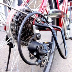 クロスバイク 7段変速 プレシジョン TRG タイヤサイズ 700X35C レッド