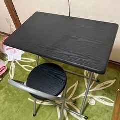 パソコンデスク　黒　テーブル　