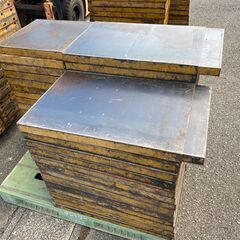 368 千葉引取 型枠一式 鋼製型枠 450mm幅 パネル159枚 住宅基礎 建設