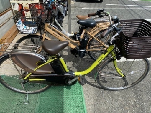 【電動アシスト】パナソニック16Ahバッテリー搭載電動アシスト自転車 3-2【綺麗め自転車売ります買います！アールワン田川】