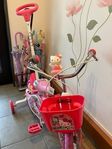 幼児用自転車\u0026ヘルメット　使用数回