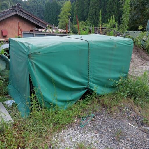 トラックの荷台につけるテント 中古品 11万円 トラックの荷台につけるテント 中古品 11万円