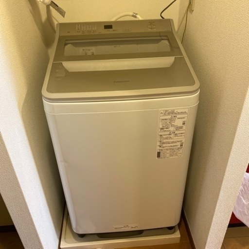 Panasonic 洗濯機　NA-FA80H9  2022年式　(9/15まで)