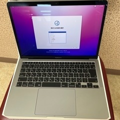 美品　MacBook Air M1 スペースグレー 256GB ...