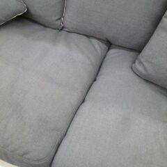 ニトリ 3人掛けソファ 幅202×奥行95×高さ90cm キングダム3KD 合皮 家具 長椅子 ソファー NITORI 苫小牧西店