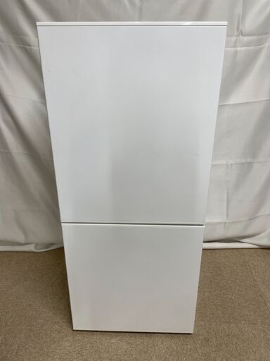 【北見市発】ツインバード TWINBIRD 2ドア冷凍冷蔵庫 HR-E911 2018年製 白 110L (E1955awraY)